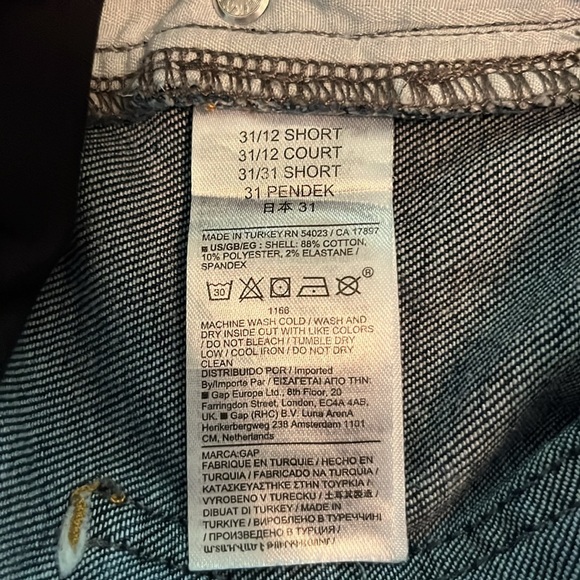 GAP Maternity Straight Leg Full Panel Size 31 - Picture 11 of 16